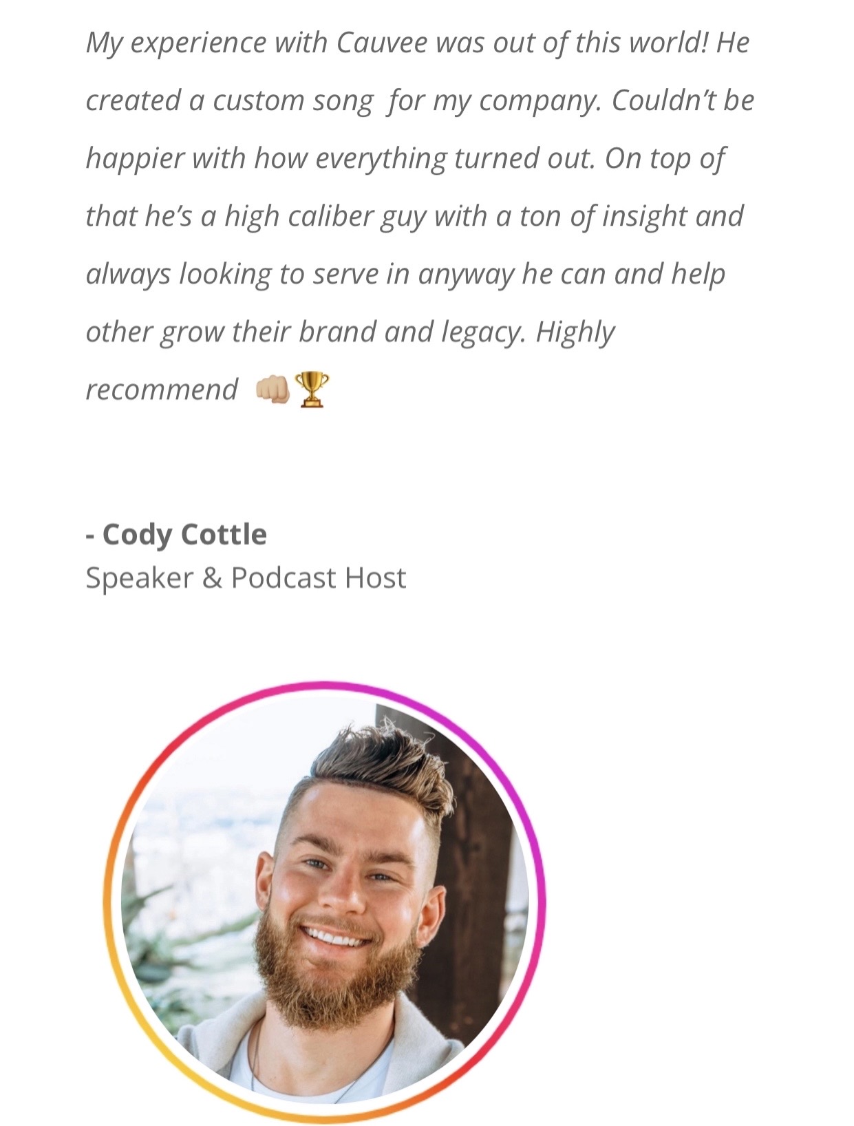 Cody Cottle